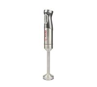 Girmi MX31 Mastro Blend Mixer ad Immersione, 1500W, 2 Velocità, Motore DC, Fusto Smontabile in INOX, Impugnatura Ergonomica, Incluso Bicchiere 700cc, Grigio