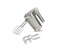 Girmi SB42 Mastro Mix Sbattitore Elettrico, 300W, 5 velocità, Sbattitori per montare panna ed albumi, Ganci Inox per impasti dolci e salati, Tasto di Espulsione Fruste, Grigio