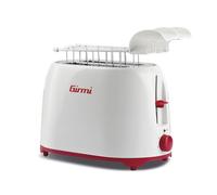 Girmi TP10 tostapane 2 fetta/e Rosso, Bianco 750 W