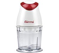 Girmi TR01 Tritatutto, 350 W, Lame Inox, Funzionamento PULSE, 500 ml, Bianco