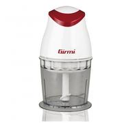 Girmi TR01 Tritatutto, 350 W, Lame Inox, Funzionamento PULSE, 500 ml, Bianco