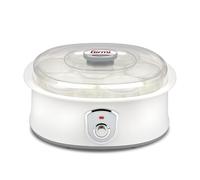 Girmi YG03 Yogurtiera, Temperatura di esercizio 42-50°C, 7 vasetti in vetro da 1
