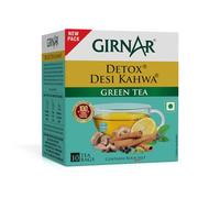 Girnar detox verde bustine di tè - desi kahwa, 10 borse