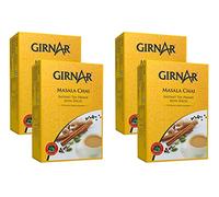 Girnar Masala Chai 10 bustine di tè singole (confezione da 4) - Premix istantaneo con spezie - Realizzato con estratto di tè nero naturale e una miscela di spezie indiane aromatiche
