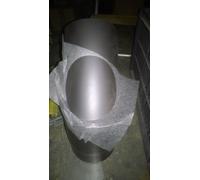 Giro A 45 Con Coperchio D150 Acciaio 2Mm Grigio Chiaro