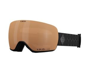 Giro Article II - Maschera da neve da donna, colore: Nero Bliss, con lenti a infrarossi vividi e ramate