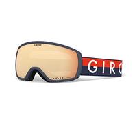 Giro Balance, Maschera da Snowboard Unisex, Midnight Red Throwback-Vivid Copper Lenses, Medium Frame