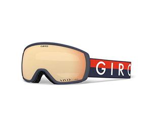 Giro Balance, Maschera da Snowboard Unisex, Midnight Red Throwback-Vivid Copper Lenses, Medium Frame