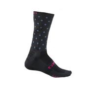 GIRO CALZE COMP RACER HIGH RISE CHARCOAL CROSS FADE