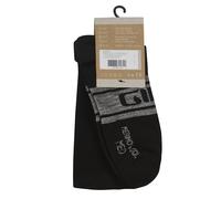 GIRO Calze Seas Merino Wool Black/Charc 46-50 XL