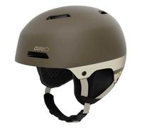 Giro Ledge FS MIPS Casco da sci e snowboard S | Custodia rigida in ABS con protezione EPS, sistema MIPS, ventilazione | Freestyle Matte Bark (bicolore)