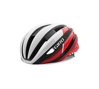 Giro Casco Synthe MIPS Unisex Adulto - Bianco opaco/rosso, Large/59-63 cm