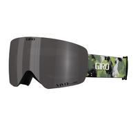 Giro Contour Rs Goggles ski - Goggles di snowboard per uomini donne e giovani - cinghia di nuvola verde con fumo vivido/lenti a infrarossi vividi