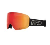 Giro Contour RS - Maschera da sci e snowboard, unisex, con frammenti neri, Vivid Ember & Vivid Infrared