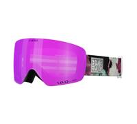 Giro Contour Rs Ski Goggles - Goggles di snowboard per uomini donne e giovani - cinghia di materia oscura con vivido lenti a infrarossi rosa/vivido