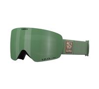 Giro Contour Rs Ski Goggles - Goggles di snowboard per uomini donne e giovani - hedge verde panorama della vista con vivido invidia/lenti a infraross