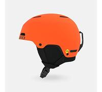 Giro Crue MIPS - Casco da neve per bambini/ragazzi, colore: arancione opaco e brillante, taglia S 52-55,5 cm
