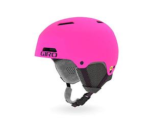 Giro Crüe MIPS - Casco da sci/snowboard, unisex, per bambini, colore: rosa opaco, 48,5-52 cm