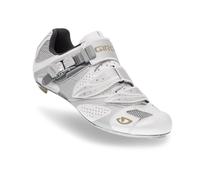 Giro Espada Scarpe Da Ciclismo Da Donna Euro 38 US 6.5 BIANCO ARGENTO