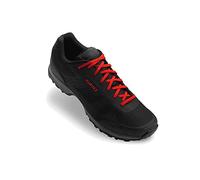 Giro Gauge, Scarpe da Ciclista Unisex-Adulto, Black Bright Red, 50 EU