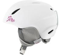 Giro Girrj Launch - Casco da neve per ragazzi, taglia XS, 48,5-52 cm, colore: Bianco opaco