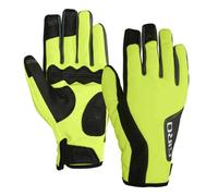 Guanti Lunghi Invernali Ambient 2.0 XL Nero/Giallo Fluo con Polartec Windbloc e Tecnologia Touchscreen