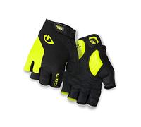 Guanti Giro Strate Dure Supergel nero giallo fluo - S