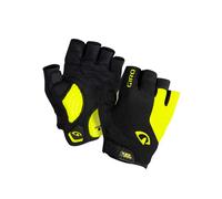 Guanti Giro Strate Dure Supergel nero giallo fluo - S