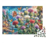 Giro in bicicletta di elefante 500 Piece Belle immagini Puzzle in Legno - Gioco Mentale, Divertimento Edugattoivo & Decorazione Casa Rilassante (Attività Di Gruppo, 12+ Anni)