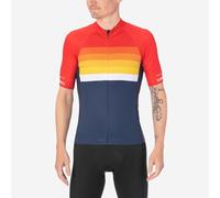 Giro M Chrono Expert Jersey Abbigliamento da Ciclismo da Uomo, Uomo, Abbigliamento da Bicicletta., Bright Red Horizon., S