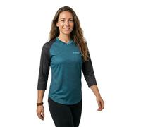 Giro Roust 3/4 Sleeve Enduro Jersey Blu XS Donna Harbor Blue