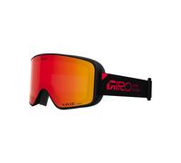Giro - Maschera da sci da uomo - Method Black Red Stacked Vivid Ember/Infrared - Nero