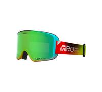 Giro - Maschera da sci da uomo - Method Multi Faded V Emerald/Infraed - rosso