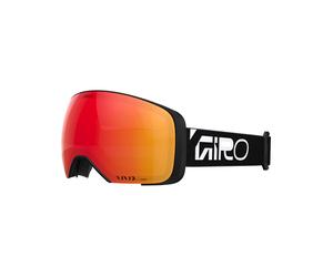 Giro - Masque de ski - Comp Black Wordmark Vivid Ember/Infrared per Uomo - Nero