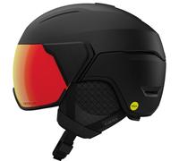 Giro Orbit MIPS, Casco da Sci. Unisex-Adulti, Matte Black Vivid Ember, S (52-55,5cm)