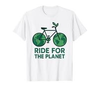 Giro per Il Pianeta Giornata della Terra Bicicletta Ciclista Ciclismo Maglietta