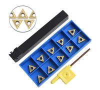 Giro Porta Utensili 10PC Lama 1PC Stgcr Acciaio Al Carbonio Alto Qualità