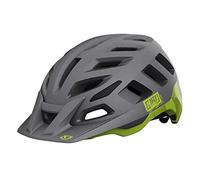 Giro Radix mat metallizzato nero/verde lime L