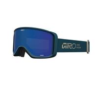 Giro Sagen - Maschera da neve, colore: grigio cobalto e giallo