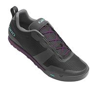 Giro Scarpe da mountain bike da donna con Tracker W Fastlace, nero/viola