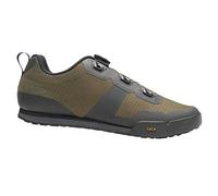 Giro tracker boa mtb shoes trail green dark shadow