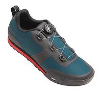 Giro Scarpe da mountain bike unisex Tracker Harbor Blue/Bright Red 48 EU