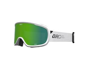 Giro Snow Roam - Occhiali da neve e snowboard, EXV, visione ampia, anti-appannamento, adatto a OTG, lenti di ricambio per maltempo, compatibile con casco, colore: Bianco stacked