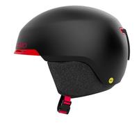 Giro Snow Taggert MIPS, casco da sci e snowboard, protezione MIPS, sistema di ventilazione passiva, Stack Vent, leggero, nero opaco e rosso (nero)