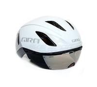 GIRO TOP 768686076091, Casco Unisex Adulto, Bianco e Argento, M