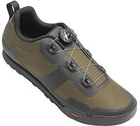 Giro Tracker, Scarpe da Mountain Bike Uomo, Trail Green Dark Shadow, 49 1/3 EU
