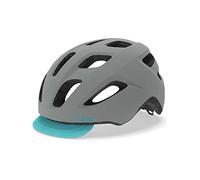 Giro Trella, Casco Urban Unisex, Grigio Opaco/Foglia di tè Scuro, 50-57 cm