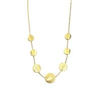 Girocollo artigianale in argento 925 placcato oro (0,5 micron)