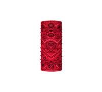 Buff Original New Cashmere, copricapo multifunzionale Taglia unica male Rosso/Nero/Bianco