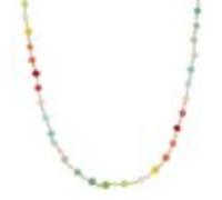 Girocollo/Collana in argento 925 rosè